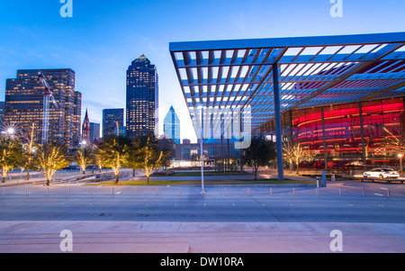 Performing Arts Center in Dallas, Texas Stock Photo