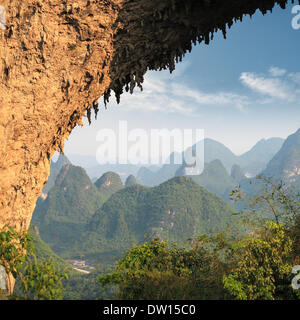 moon hill arch Stock Photo