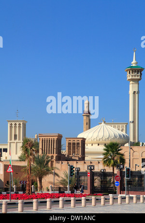 United Arab Emirates, Dubai, Bastakia Quarter, Ruler's Court, Stock Photo