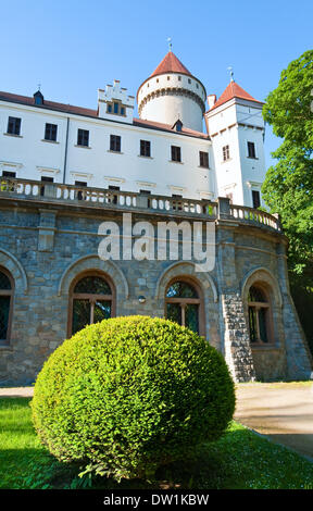 Konopiste Castle in Czech Republic Stock Photo