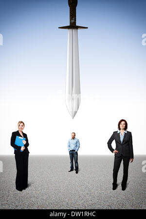 The Sword Of Damocles Stock Photo - Alamy