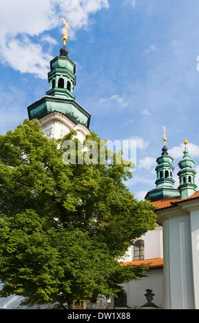 Strahov Monastery (Prague, Czech Republic) Stock Photo