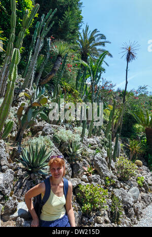 Thorny cactus plant Stock Photo