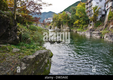 Yoshida River, Gifu Prefecture Stock Photo