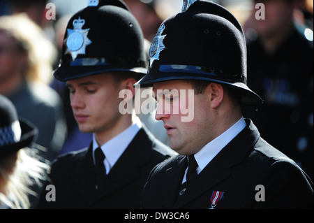 Atmosphere The funeral of PC Nicola Hughes, who was killed alongside colleague PC Fiona Bone, takes place at Manchester cathedral Manchester, England - 03.10.12 Featuring: Atmosphere Where: Manchester, United Kingdom When: 03 Oct 2012 Stock Photo