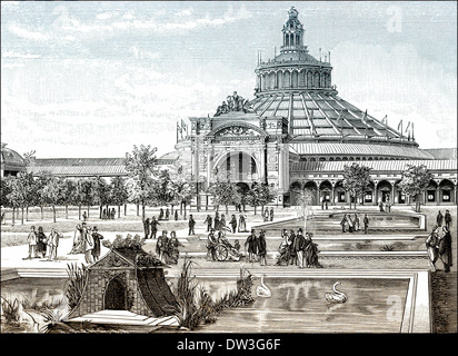 The Rotunde in Vienna, Austria, World Fair of 1873, Stock Photo
