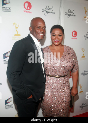 Kenny Leon and Jill Scott attends the world premiere of the Lifetime Original Movie Event, Steel Magnolias held at the Paris Theater Featuring: Kenny Leon and Jill Scott Where: New York, United States When: 03 Oct 2012 Stock Photo