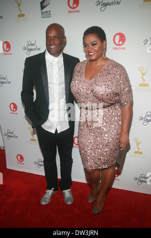 Kenny Leon and Jill Scott attends the world premiere of the Lifetime Original Movie Event, Steel Magnolias held at the Paris Theater Featuring: Kenny Leon and Jill Scott Where: New York, United States When: 03 Oct 2012 Stock Photo