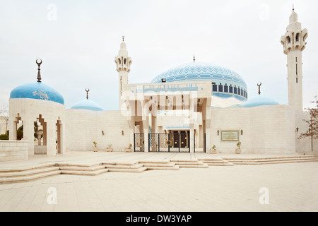 King Abdullah I mosque in Amman, Jordan Stock Photo