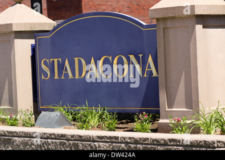 Stadacona in the North end of Halifax, N.S., June 6, 2012. Stock Photo