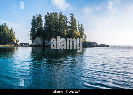 The Inside Passage of Southeast Alaska, Tongass National Forest, Alaska, USA Stock Photo