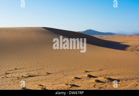 Namibia Northern Desert of Namib Desert tall wonderful sand dunes of Hartmann Berge deserted land Hartmann Valley Marienflub Stock Photo