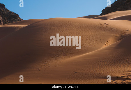 Namibia Northern Desert of Namib Desert tall wonderful sand dunes of Hartmann Berge deserted land Hartmann Valley Stock Photo