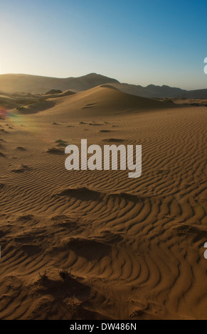 Namibia Northern Desert of Namib Desert tall wonderful sand dunes of Hartmann Berge deserted land Hartmann Valley Stock Photo