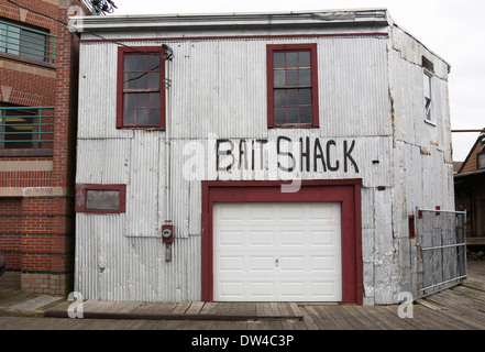 Bait Shack, Portland Pier, Portland, Maine Stock Photo - Alamy