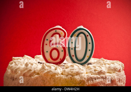 60 Years Loved' Cake Topper