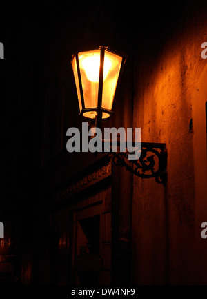 Old fashioned street light Stock Photo