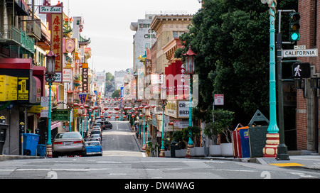 San Francisco Chinatown Stock Photo