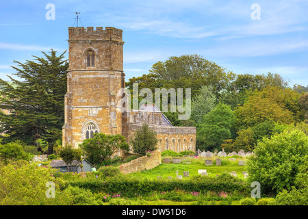 Parish church St Nicholas Stock Photo