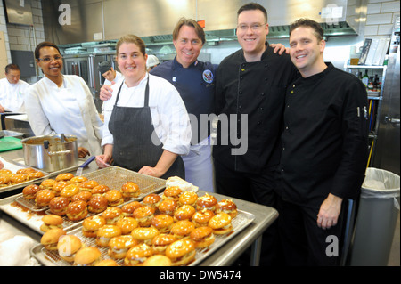 New Orleans Chef Besh Prepares State Department Luncheon for French President Hollande Stock Photo