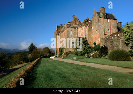 Brodick Castle, Brodick Isle of Arran, Ayrshire Stock Photo