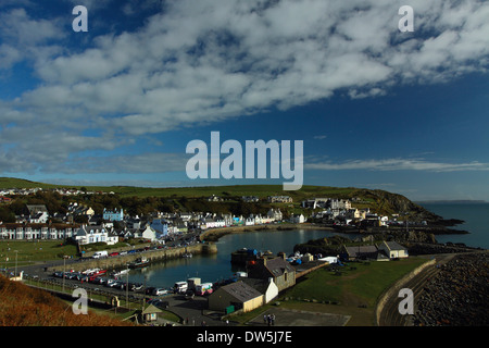 Portpatrick and Portpatrick Harbour, Galloway, South-West Scotland Stock Photo