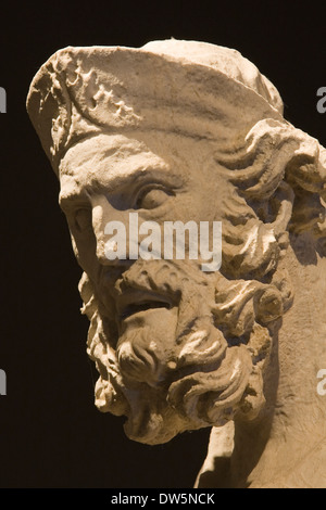 europe, italy, tuscany, siena, museum opera metropolitana, plato by giovanni pisano Stock Photo