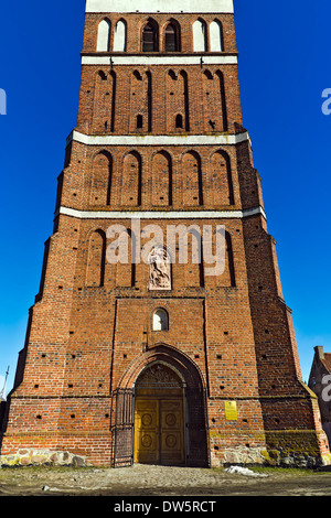 Church of St. George (Kirche Friedland). City Pravdinsk (until 1946 Friedland), Kaliningrad oblast, Russia Stock Photo