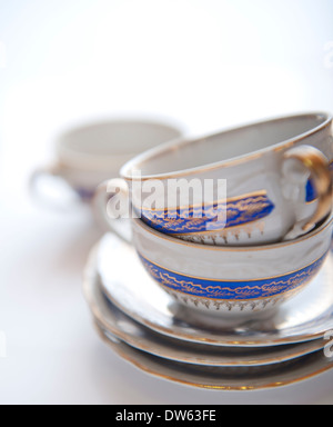 Tea cups Stock Photo