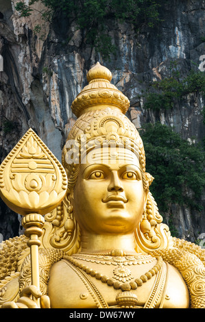 Lord Murugan Statue, Batu Caves, Selangor, Malaysia Stock Photo ...