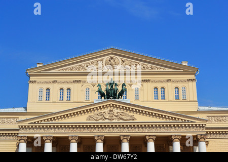 Bolshoi Theatre in Moscow, Russia Stock Photo