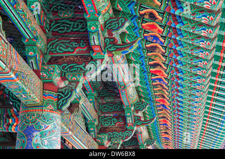 Bongeunsa Temple in Seoul, South Korea. Stock Photo