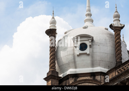 The ornate Mughal architecture of the old Kuala Lumpur Railway Station. Stock Photo