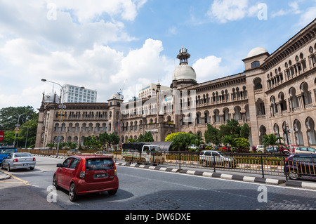 The ornate Mughal architecture of the old Kuala Lumpur Railway Station. Stock Photo