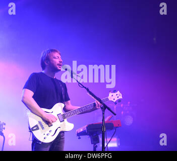 Norfolk, Virginia, USA. 28th Feb, 2014. Imagine Dragons live at the Constant Center. Credit:  Jeff Moore/ZUMA Wire/ZUMAPRESS.com/Alamy Live News Stock Photo