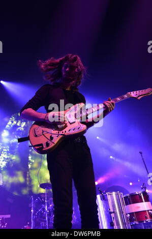 Norfolk, Virginia, USA. 28th Feb, 2014. Imagine Dragons live at the Constant Center. Credit:  Jeff Moore/ZUMA Wire/ZUMAPRESS.com/Alamy Live News Stock Photo