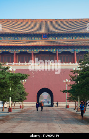 Beijing historical buildings Stock Photo