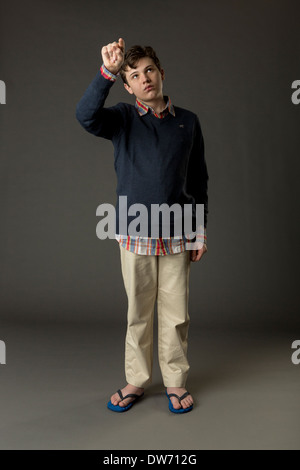 Portrait of child prodigy Jacob Barnett Stock Photo - Alamy