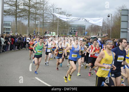 Reading half marathon 2014 Stock Photo