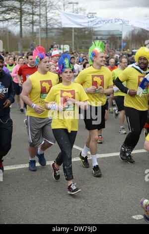 Reading half marathon 2014 Stock Photo