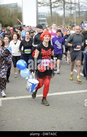 Reading half marathon 2014 Stock Photo