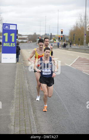 Reading half marathon 2014 Stock Photo