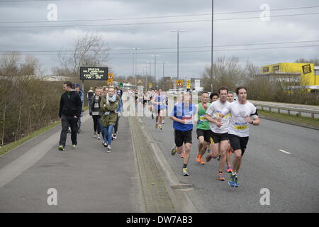 Reading half marathon 2014 Stock Photo