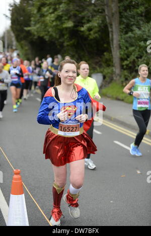 Reading half marathon 2014 Stock Photo