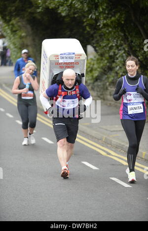 Reading half marathon 2014 Stock Photo