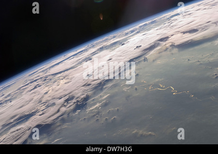 Rio Madeira and Lago Acara in the Amazon Basin Stock Photo