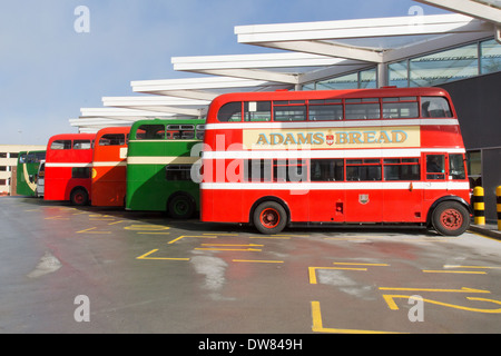 The new bus station in Northampton North Gate Bus Station with a