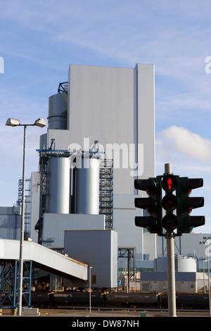 Neurath BoA lignite-fired power station, Germany. Stock Photo