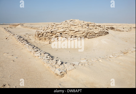 The Zekreet Fort Ruins in Qatar, Middle East Stock Photo