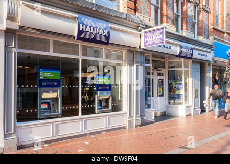 Halifax Bank. Reading, Berkshire, England, GB, UK. Stock Photo